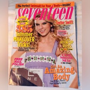 Taylor Swift first ever magazine Cover- Seventeen magazine June 2008